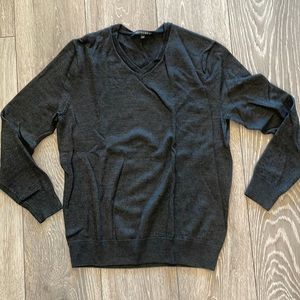 BRITCHES V Neck Long Sleeve Merino Sweater